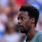 Gaël Monfils a été contraint à l'abandon face à Ben Shelton KEYSTONE/EPA/JAMES ROSS